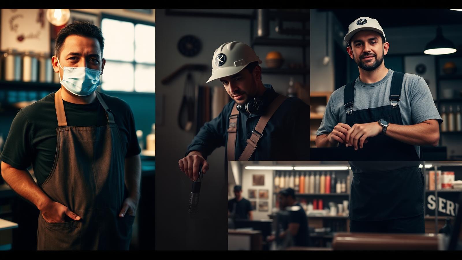Orlando small business owners — restaurant, contractor, and retail